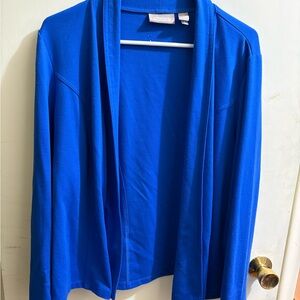 Chico's Royal Blue Knit Cardigan sz 2